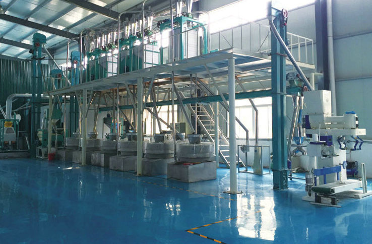泗水鑫峰石磨面粉機廠家